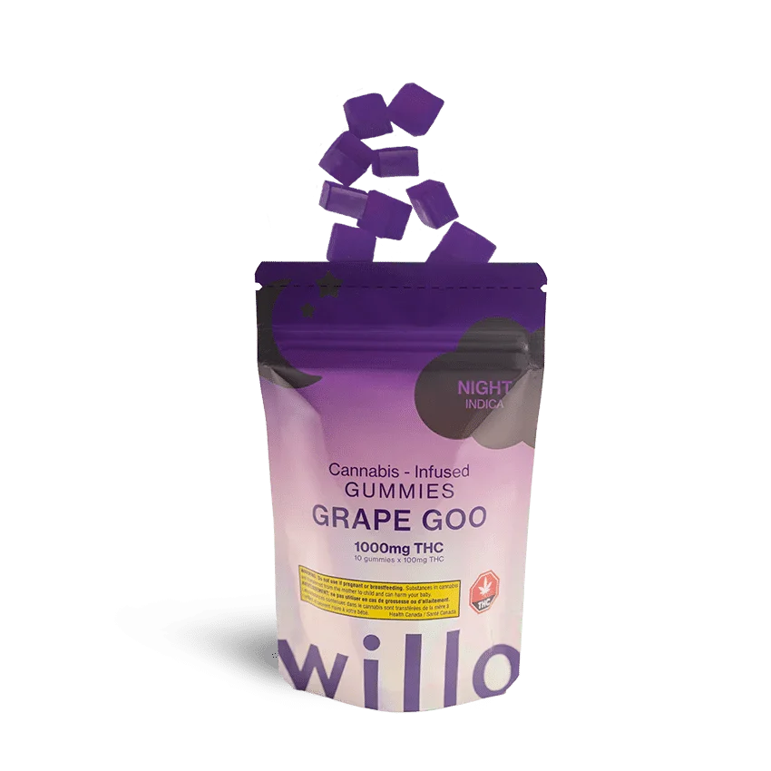 Willo - Grape Goo 1000mg Indica