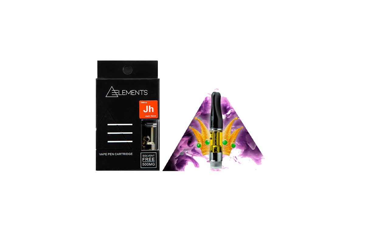 Elements Cartridge - Jack Herer Available For Delivery - Chillin Cheetah