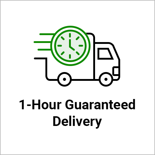 1-hour Guaranteed Delivery