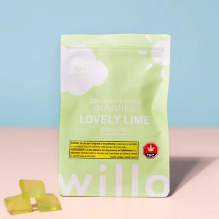 Willo Lovely Lime 200mg Gummies