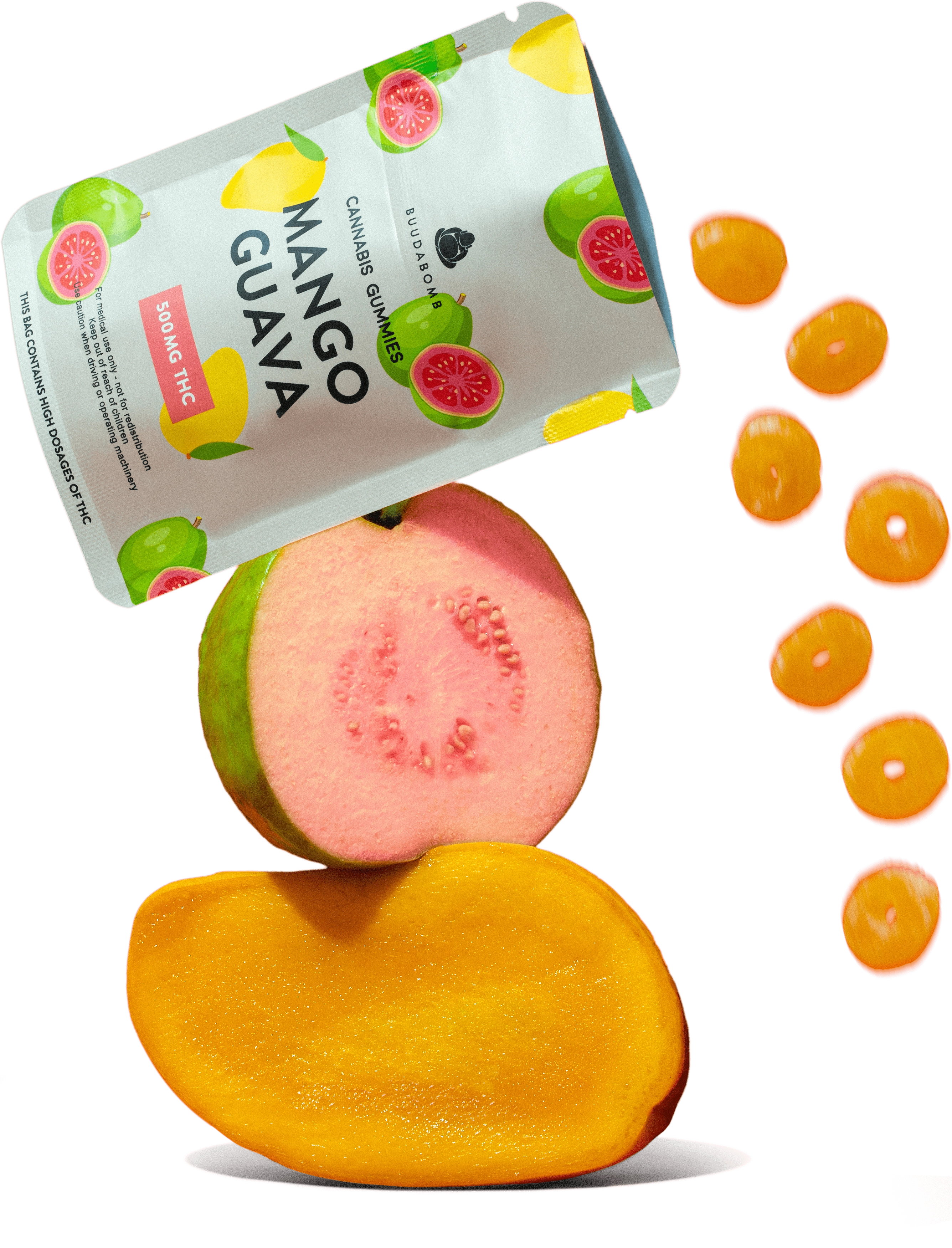Buudabomb Mango Guava 500mg Available For Delivery - Chillin Cheetah