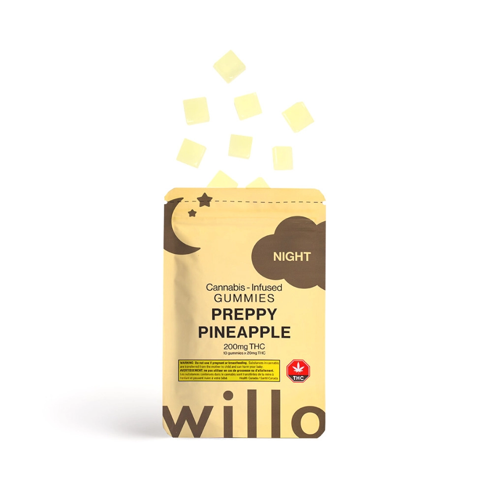 Buy Willo - Preppy Pineapple 200mg Indica Online