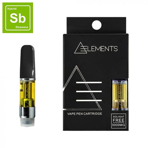 Elements Cartridge - Strawnana Available For Delivery - Chillin Cheetah