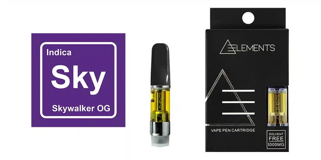 Elements Disposable - Skywalker Available For Delivery - Chillin Cheetah
