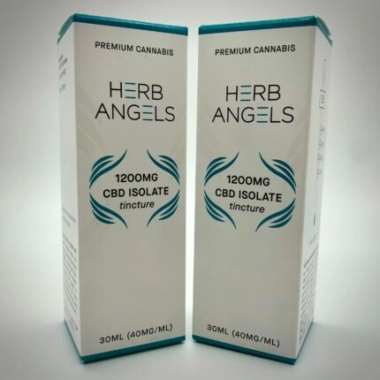 Herb Angels 1200mg Cbd Tinture Available For Delivery - Chillin Cheetah