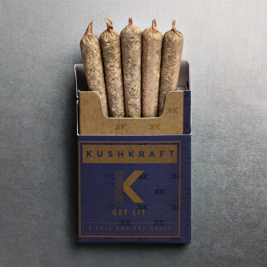 Kush Kraft Premium Pre-rolls - Panama Red Available For Delivery - Chillin Cheetah