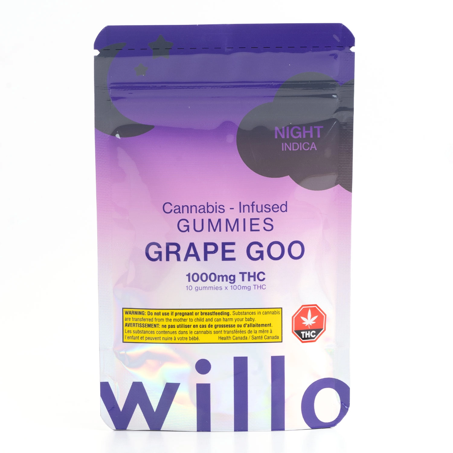Willo - Grape Goo 1000mg Indica Available For Delivery - Chillin Cheetah