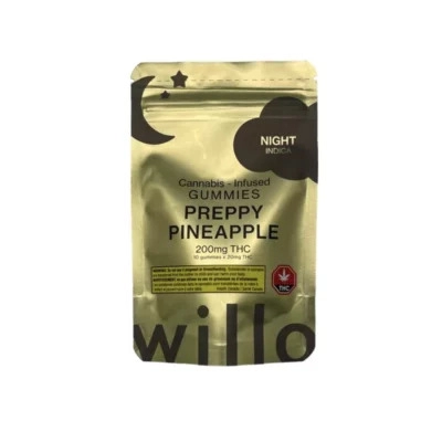 Willo - Preppy Pineapple 200mg Indica Available For Delivery - Chillin Cheetah