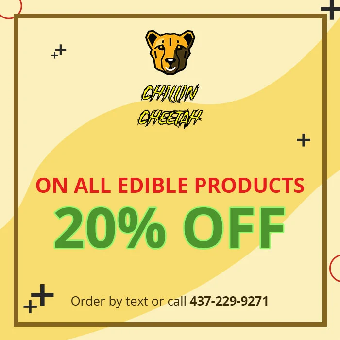 20% Off On All Edible Products!